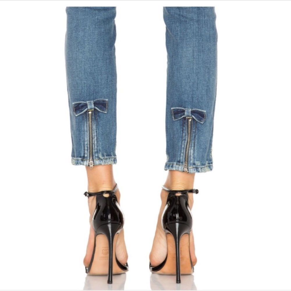 SALE AMO Bow Girl Crush Capri Jeans size 25